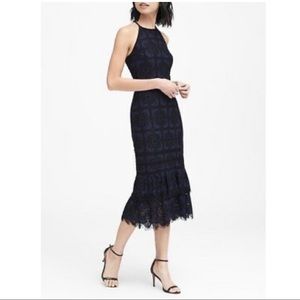 Banana Republic Lacey Midi Dress